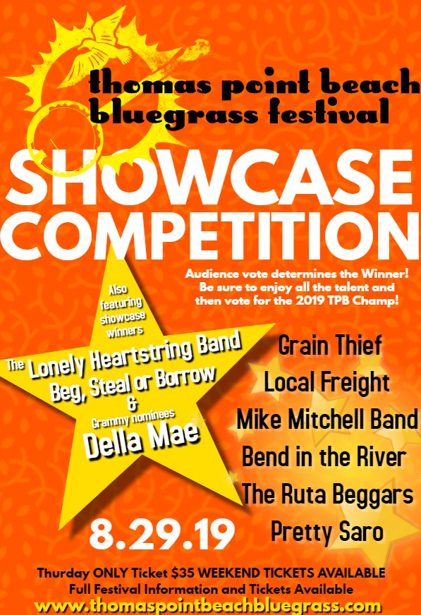 Showcase Band Competition Thomas Point Beach Bluegrass Festival