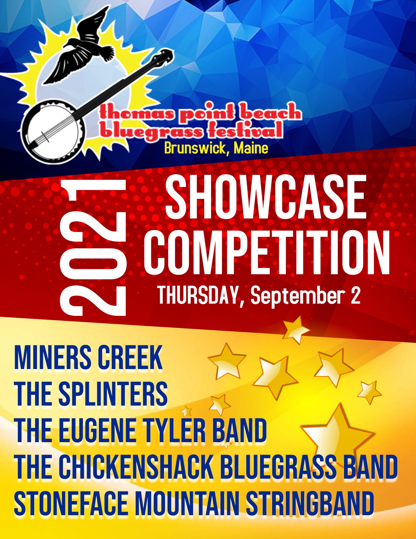 Showcase Band Competition Thomas Point Beach Bluegrass Festival